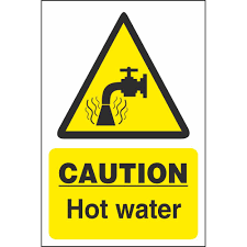 Despite the large number of restaurants to be found in almost any community, it's a notoriously difficult business. Caution Hot Water Kitchen Hazard Signs Food Hazard Safety Signs
