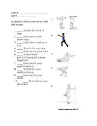 ○ answer these fourteen questions to score your vocabulary knowledge. Fitness Quiz Worksheets Teaching Resources Teachers Pay Teachers