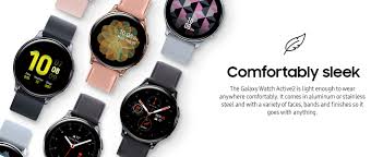 Amazon Com Samsung Galaxy Watch Active 2 40mm Gps Bluetooth Unlocked Lte Smart Watch With Advanced Health Monitoring Fitness Tracking And Long Lasting Battery Silver Us Version