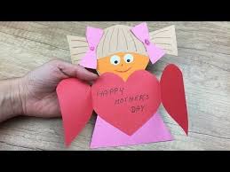 23 Mother 39 S Day Cute Craft For Kids To Do At Home Or Kindergarten Youtube Easy Paper Crafts Crafts Crafts For Kids
