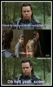 Deadshed Productions This Was One Of Several Funny Moments In S04 E15 1 Abraham Talking To Tar Dead Man Walking The Walking Dead The Walking Dead 3