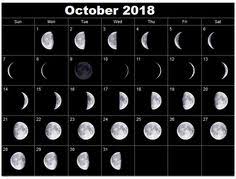 Full Moon Calendar October Moon Calendar Moon Phase Calendar Moon Phases