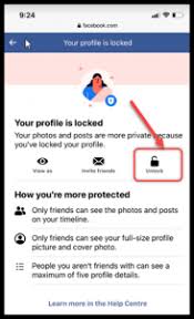 How to unlock locked profile pic of any facebook user । view any private fb profile pic in full size. How To Lock Facebook Profile Step By Step Guide For Android Laptop Pc And Iphone Users