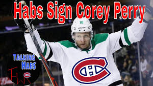 Perry will be allowed to test free agency friday, matthew defranks of the dallas morning news reports. Montreal Canadiens Sign Corey Perry For The 2021 Season Youtube