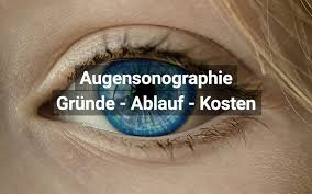 Augensonographie Augenultraschall Grunde Und Ablauf