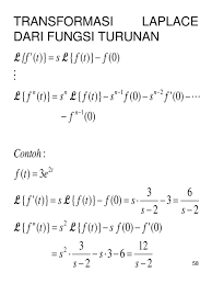 Contoh soal transformasi laplace dan jawabannya. Contoh Soal Dan Materi Pelajaran 5 Contoh Soal Transformasi Laplace Turunan