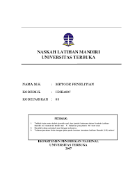 Soal dan jawaban metode pengumpulan, pengolahan data penelitian, contoh soal sosiologi xii pilihan ganda penelitian sosial. Pdf Latihan Mandiri Idik4007 Metode Penelitian Ary Febryanto Academia Edu