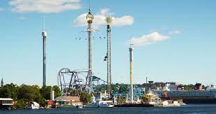 Roligt att jobba på gröna lund. Grona Lund