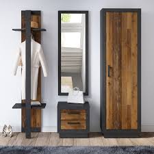 Ihr neue garderobe wird zum highlight ihn ihrem heim! Garderobenset Tropoja I 4 Teilig Garderobenset Garderoben Set Flur Mobel