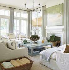 White Doesn T Have To Mean Boring In This Comfortable Watercolor Florida Home Southern Living Southern Living Homes Home Decor Southern Living