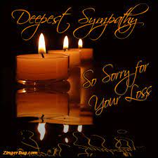 Sympathy Sorry For Your Loss Three Reflecting Candles Glitter Graphic Greeting Sorry For Your Loss Sympathy Card Messages Condolence Messages Sympathy Cards
