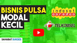 Bisnis pulsa dan paket data adalah sebuah bisnis dengan perputaran modal yang relatif cepat. Bisnis Modal Kecil Jual Pulsa All Operator Youtube