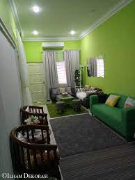 Furnitur terbaik untuk rumah mungil. Dekorasi Ruang Tamu Rumah Teres Kos Rendah Desainrumahid Com