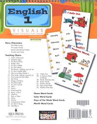 Bju English Grade 1 Homeschool Visual Flipchart