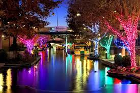 Okc Bricktown Canal Lights Oklahoma Beautiful Places Oklahoma City