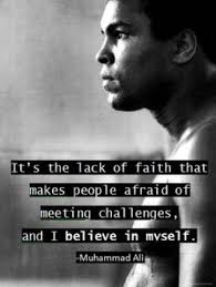 Float like a butterfly, sting like a bee. –Muhammad Ali