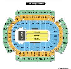 xcel energy center st paul mn seating chart view