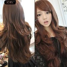 In my case, i think curly, kinky, wild gypsy woman hair is sexy. Women S Sexy Fashion Long Wavy Curly Hair Full Wig With Angled Sideswept Bangs Shopee Malaysia