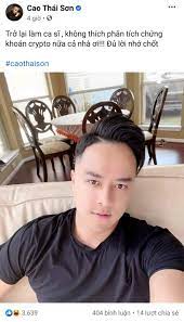 Phải sang đây trong mùa dịch tôi mới hiểu sự bản lĩnh của hương tràm. Tháº¯ng Lá»›n Tá»« Dogecoin Va Shibacoin Ca SÄ© Cao Thai SÆ¡n Quyáº¿t Ä'á»‹nh Trich Má»™t Pháº§n Lá»£i Nhuáº­n Lam Tá»« Thiá»‡n