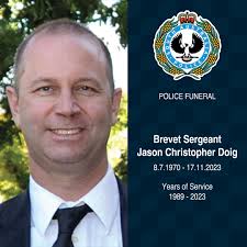 A Police Funeral will be held