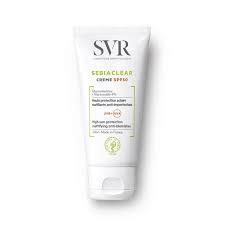 Sebiaclear Creme Spf50 Creme Solaire Matifiante Anti Acne Svr Creme Solaire Anti Imperfection Creme