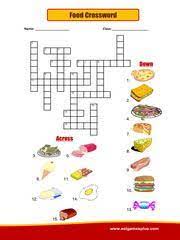 All of our crosswords are printable and cover many subjects. Food Crossword Crossword Kids English Puzzles For Kids