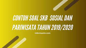 May 26, 2021 · bagi kalian yang ingin melihat semua soal seleksi kompetensi bidang skb kementrian sosial budaya dan pariwisata cpns, kalian bisa mengunduh file pdf nya di bawah ini. Contoh Soal Skb Sosial Dan Pariwisata 2019 2020