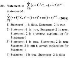 Jee Main Previous Year Papers Questions With Solutions Maths Binomial Theorem And Mathematical I Mathematical Induction Binomial Theorem This Or That Questions