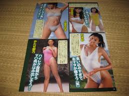 小泉今日子ビキニかたせ梨乃水着杉本彩水着斉藤慶子水着飯島直子水着アン・