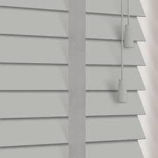 Buy faux wood blinds and get the best deals at the lowest prices on ebay! 35mm Athene Medium Grey Faux Wood Blinds With Tapes