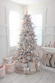 Shop wayfair.ca for all the best pink christmas ornaments. Blush Pink Vintage Inspired Tree Michaels Dream Tree Challenge 2016 Kara S Party Ideas Vintage Inspired Christmas Tree Rose Gold Christmas Christmas Tree