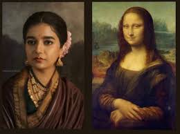 Maybe you would like to learn more about one of these? Nandini Venkatadri On Twitter The Painting To The Left Is Done By Rajaravivarma Hardly Anyone Would Have Seen It To The Right Is Monalisa By Leonardo Davinci You Wld Have Seen A
