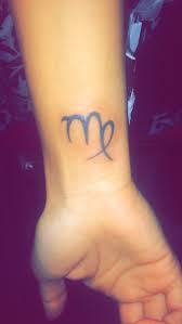 Virgo Sign On Wrist Virgo Constellation Tattoo Virgo Sign Tattoos