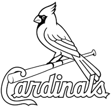 Occasionally, we will pin pages we find interesting throughout pinterest. Download Louis Cardinals Logo Black And White St Louis Cardinals Coloring Pages Png Free Png Images Toppng