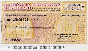 Scopri tutte le filiali banca popolare di milano: Banknote Italy 100 Lire Banca Popolare Di Milano 1976 Milano Unc