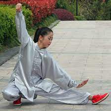 Amazon.com: ZHANGZ Men Chinese Traditional Tai Chi Uniforms, Silk  Hygroscopic Tai Chi Uniform - for Zen Meditation Women's,E-L : Sports &  Outdoors