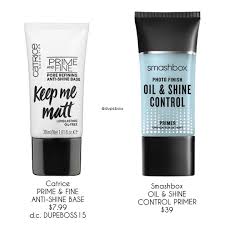 Catrice Prime And Fine Pore Refining Anti Shine Base Dupeproof Can T Go All Day Without Shine I Can Relate A Good Primer Is Important In The Summer With Images Best Primer Shine Control Primer Shine Control Products