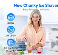 Amazon.com: VEVOR Commercial Ice Shaver Machine, 1.91QT /1.8 ...