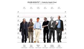 Celeb Heights Celebrity Height Chart Maker