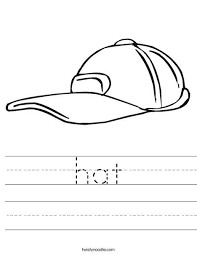 Hat Worksheet Caps For Sale Blends Worksheets Worksheets