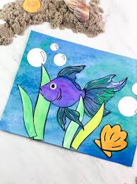 Fish wall hanging for kids. Easy Fish Painting For Kids Fun Kids Art Projects Painting For Kids Fish Painting