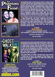Amazon.com: The Phantom Fiend (1935) / The Ghost Walks (1934) : Maurice  Elvey, Frank Strayer, Ivor Novello, Elizabeth Allent, John Miljan, June  Collyer: Movies & TV
