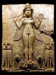 Reina de la Noche Inanna Ishtar Lilith Diosa Burney Relieve | Etsy
