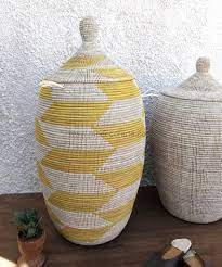 Diy rolling laundry hamper 12. Handmade African Baskets Modecorarts Modecorarts