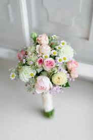 Rosen Kamille Countryside Rosenkamille Bruidsboeket Bruids Boeketten Boheemse Trouwjurken