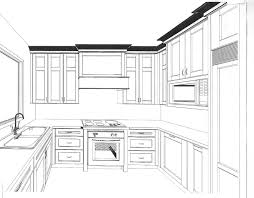 3d Drawing Kitchen 2 Kitchen Cabinets Drawing Kitchen Cabinet Design 3d Kitchen Design