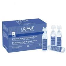 Le sérum physiologique stérile, sans conservateur, non injectable, présenté en unidose est conseillé pour : Uriage 1er Serum Physiologique Physiological Solution Single Dose 18 Vials Of 5 Ml