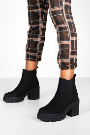 Whatever you're shopping for, we've got it. Chunky Block Heel Chelsea Boots Boohoo Black Boots Outfit Chelsea Boots Outfit Chunky Boots Outfit