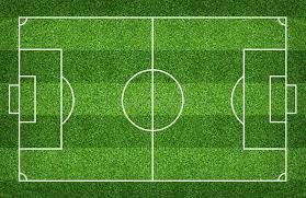 Sending or reading a text takes your eyes off the road for 5 seconds. Football Field Or Soccer Field For Background Green Lawn Court For Create Game Stock Image Image Of Layout View 138450465