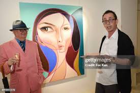 Curator Nicolas Couturieux, artists Christian Guemy , Thomas Canto,... News  Photo